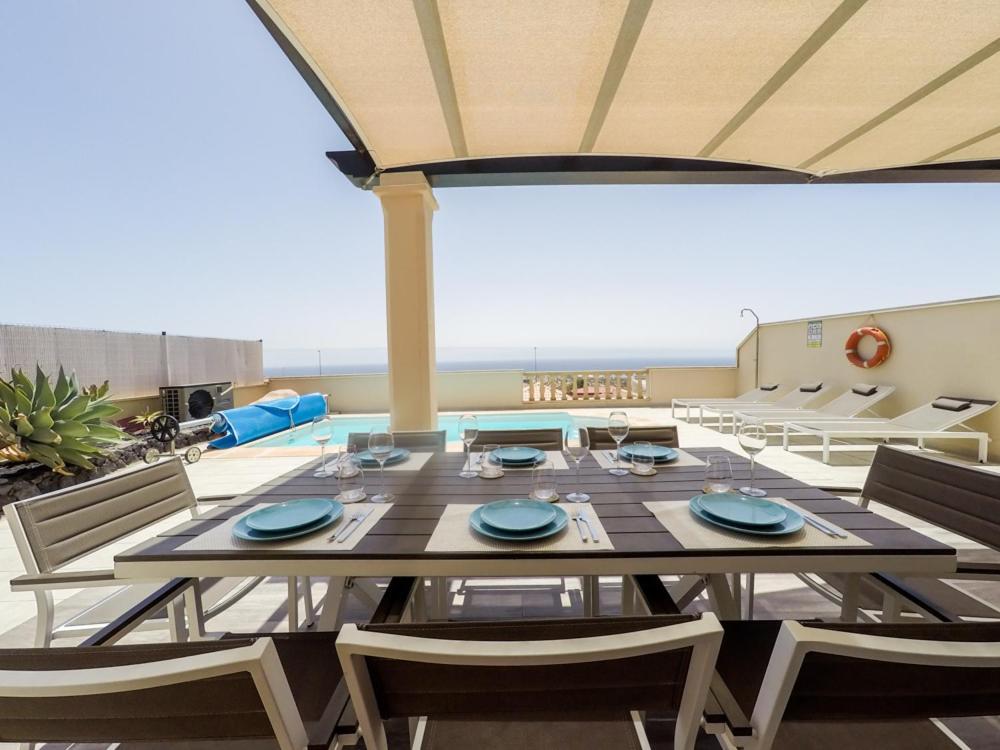 Luxurious Villa With Amazing Sea View And Pool Caleta De Fuste Εξωτερικό φωτογραφία